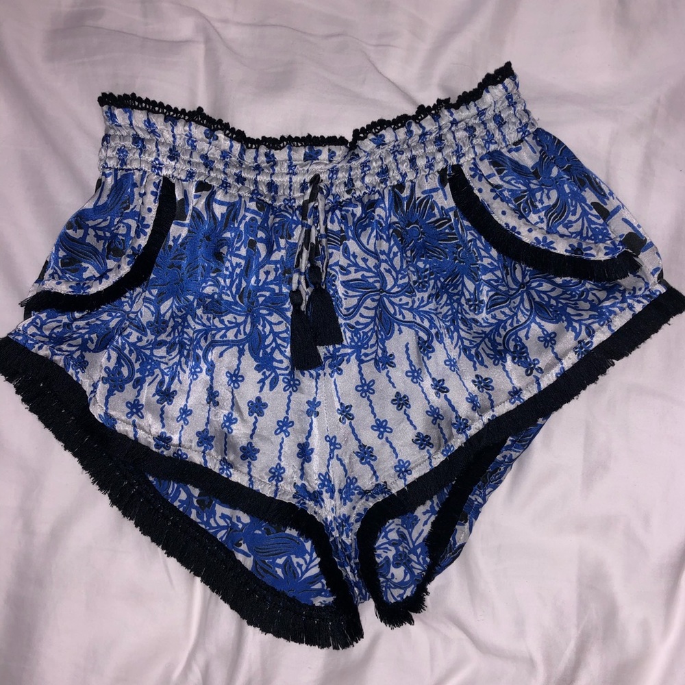100% SILK POUPETTE ST BARTH SHORTS
